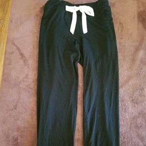 White Trim Lounging Pants